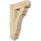 Ekena Millwork Olympic Arts & Crafts Rough Sawn Bracket, Douglas Fir, 6"W x 24"D x 36"H BKT06X24X36OLY03RDF - alternate 1